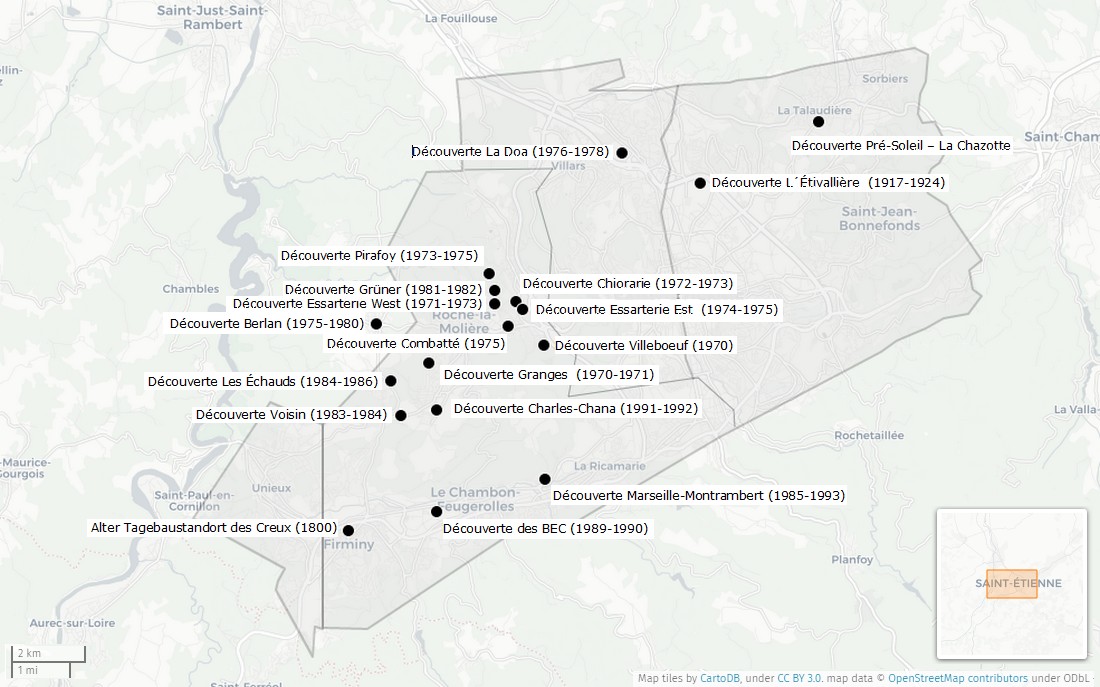 DÈCOUVERTES DU BASSIN DE SAINt-ÈTIENNE