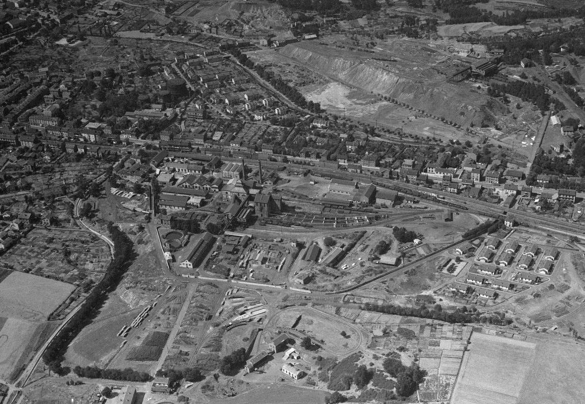 PAYSAGE MINIER EN ONDAINE 1949